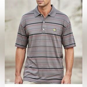 Amen Corner Vintage Mercerized Cotton Masters PGA Polo Shirt - Size Large